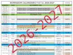 Calendarios competición